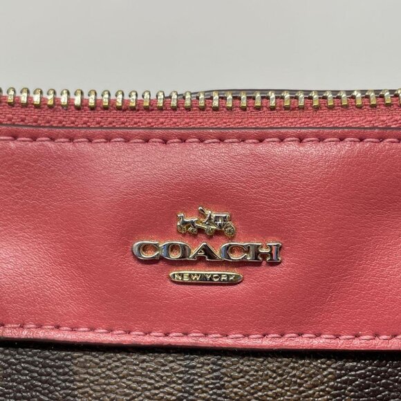Coach Rowan Satchel Bag In Signature Canvas - Picture 6 of 7